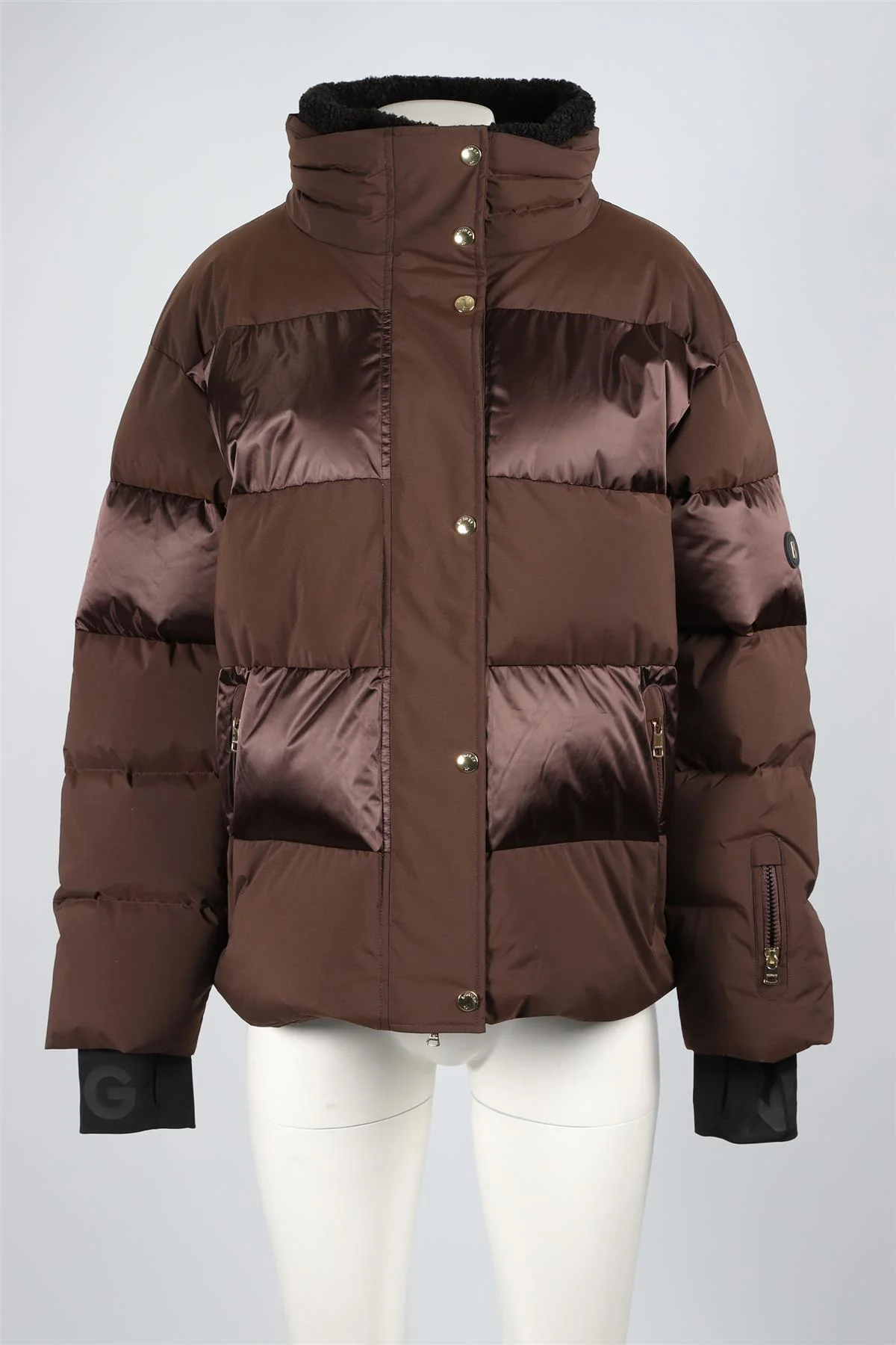 BOGNER BROWN PADDED DOWN JACKET EU 44 UK 18 - Image 2