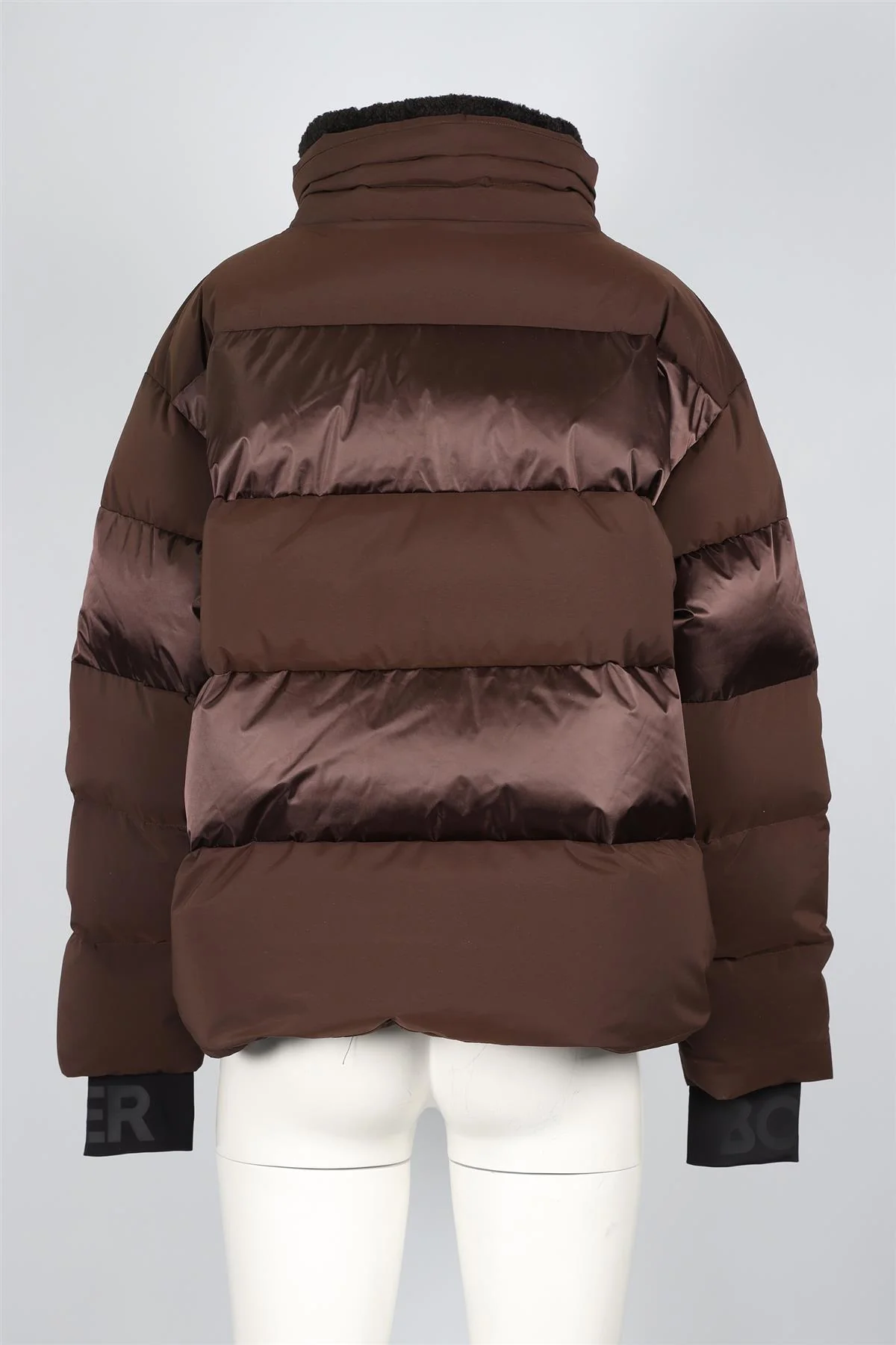 BOGNER BROWN PADDED DOWN JACKET EU 44 UK 18 - Image 4