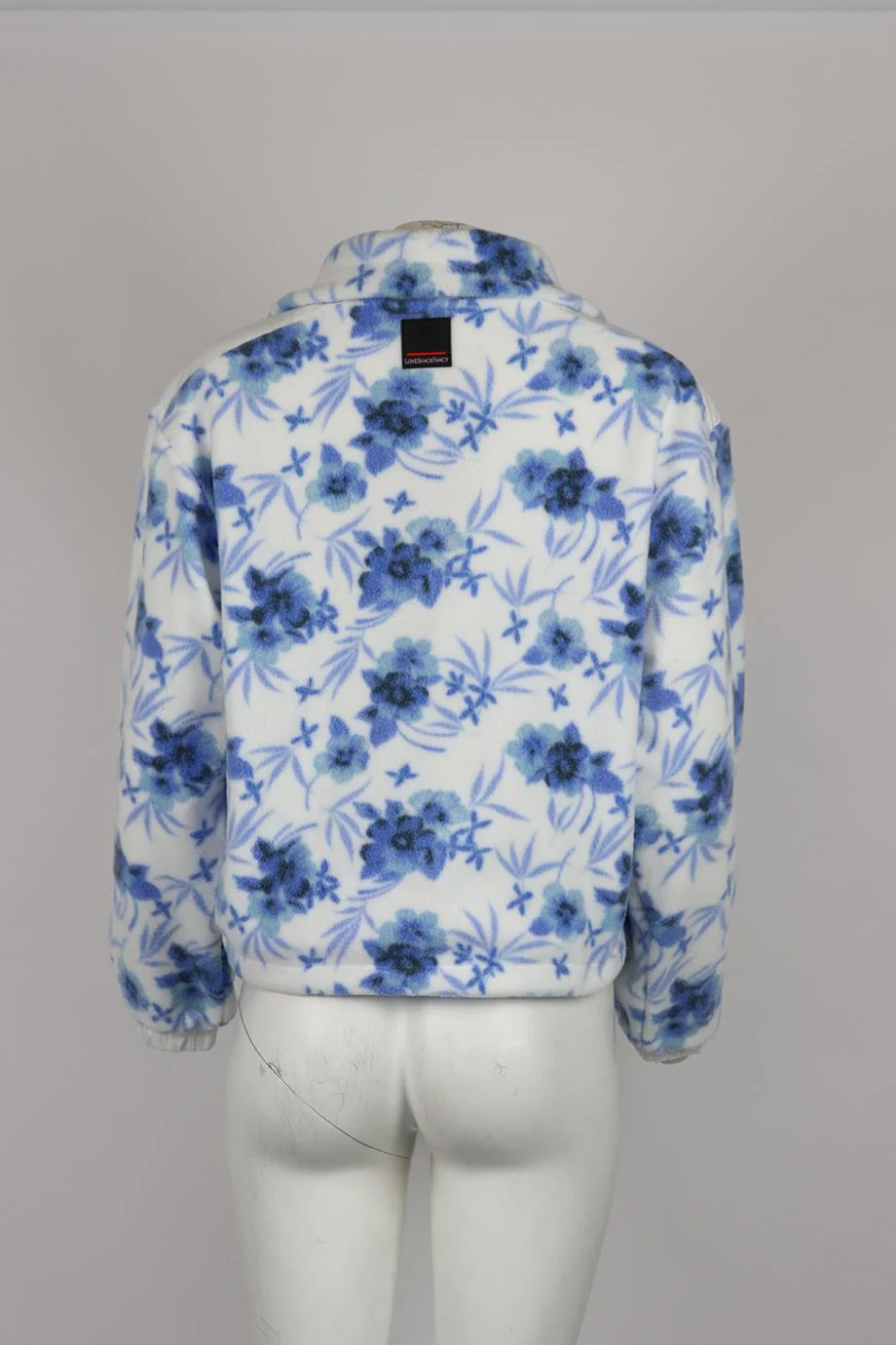 BOGNER FIRE+ICE + LOVESHACKFANCY FLORAL PRINT FLEECE JACKET SMALL - Image 4