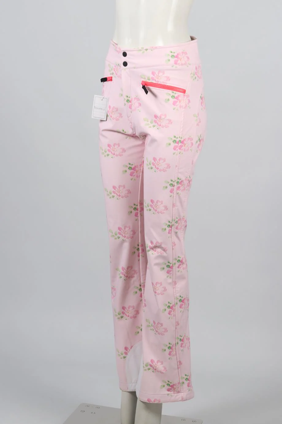 BOGNER FIRE + ICE X LOVESHACKFANCY PRINTED SHELL SKI TROUSERS US 8 UK 12 - Image 3