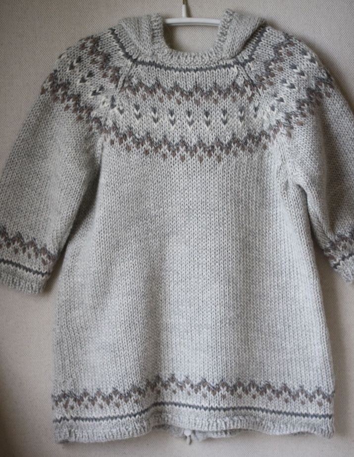 BONPOINT BABY ALPACA BURNOUS COAT 2 YEARS - Image 2