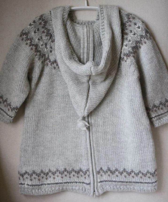 BONPOINT BABY ALPACA BURNOUS COAT 2 YEARS - Image 6