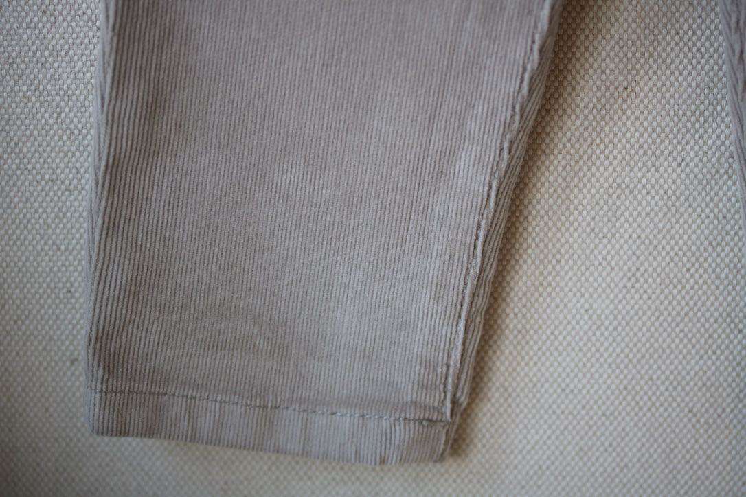 BONPOINT BABY BEIGE CORDUROY JEANS 12 MONTHS - Image 4