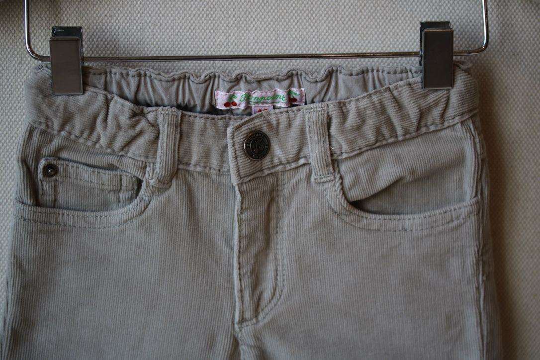 BONPOINT BABY BEIGE CORDUROY JEANS 12 MONTHS - Image 6