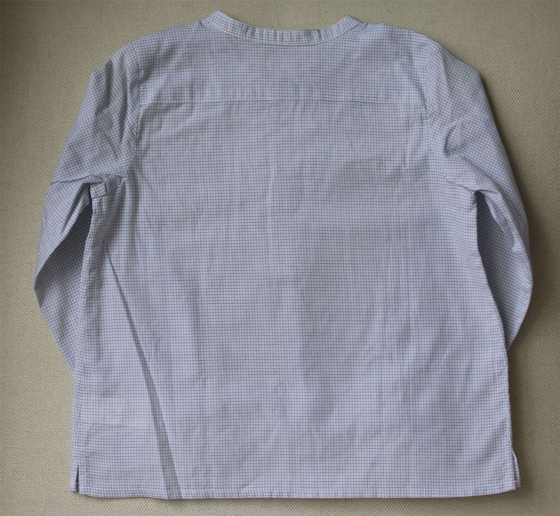 BONPOINT BABY BLUE CHECK SHIRT 2 YEARS - Image 2