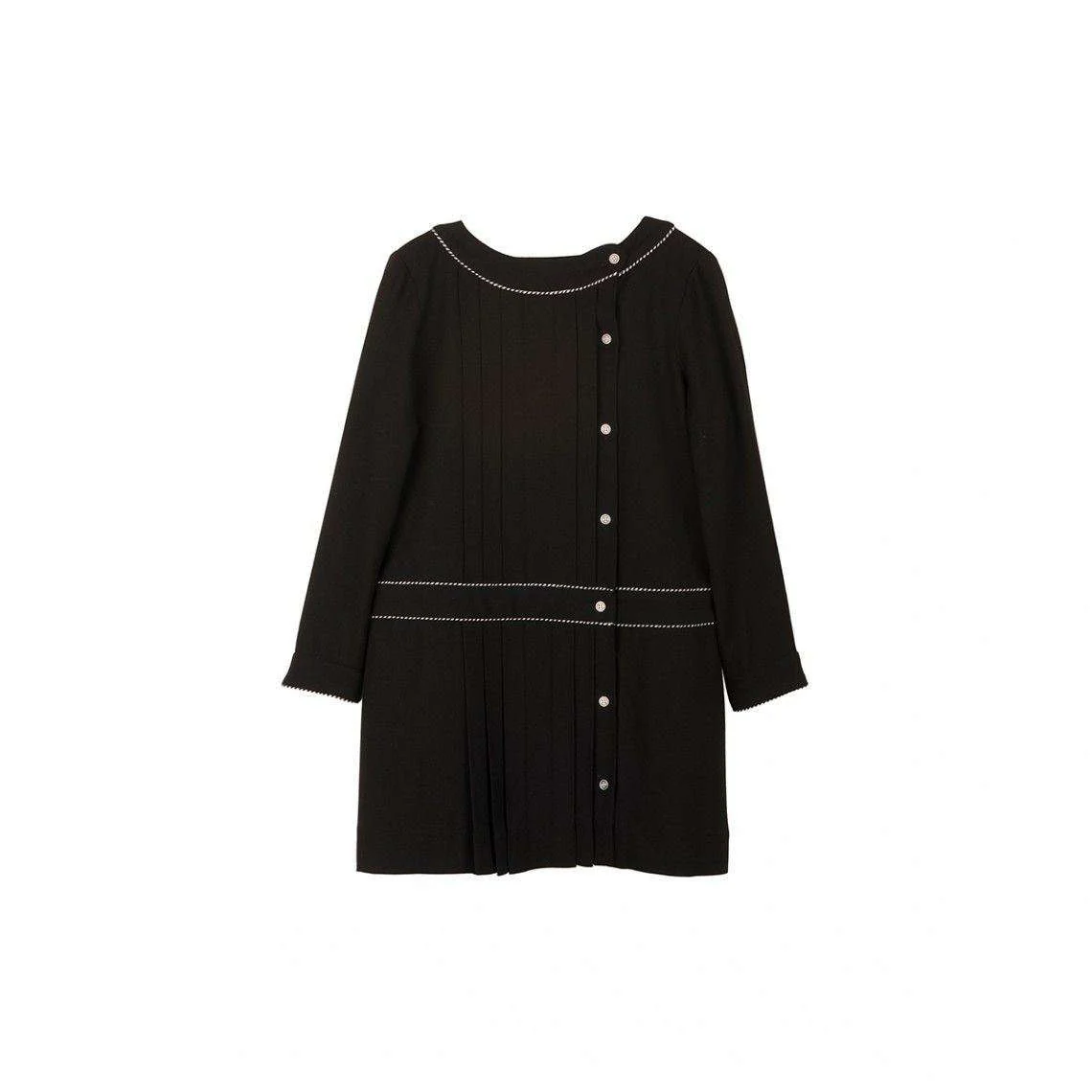 BONPOINT BABY BLUETTE BLACK DRESS 3 YEARS - Image 4