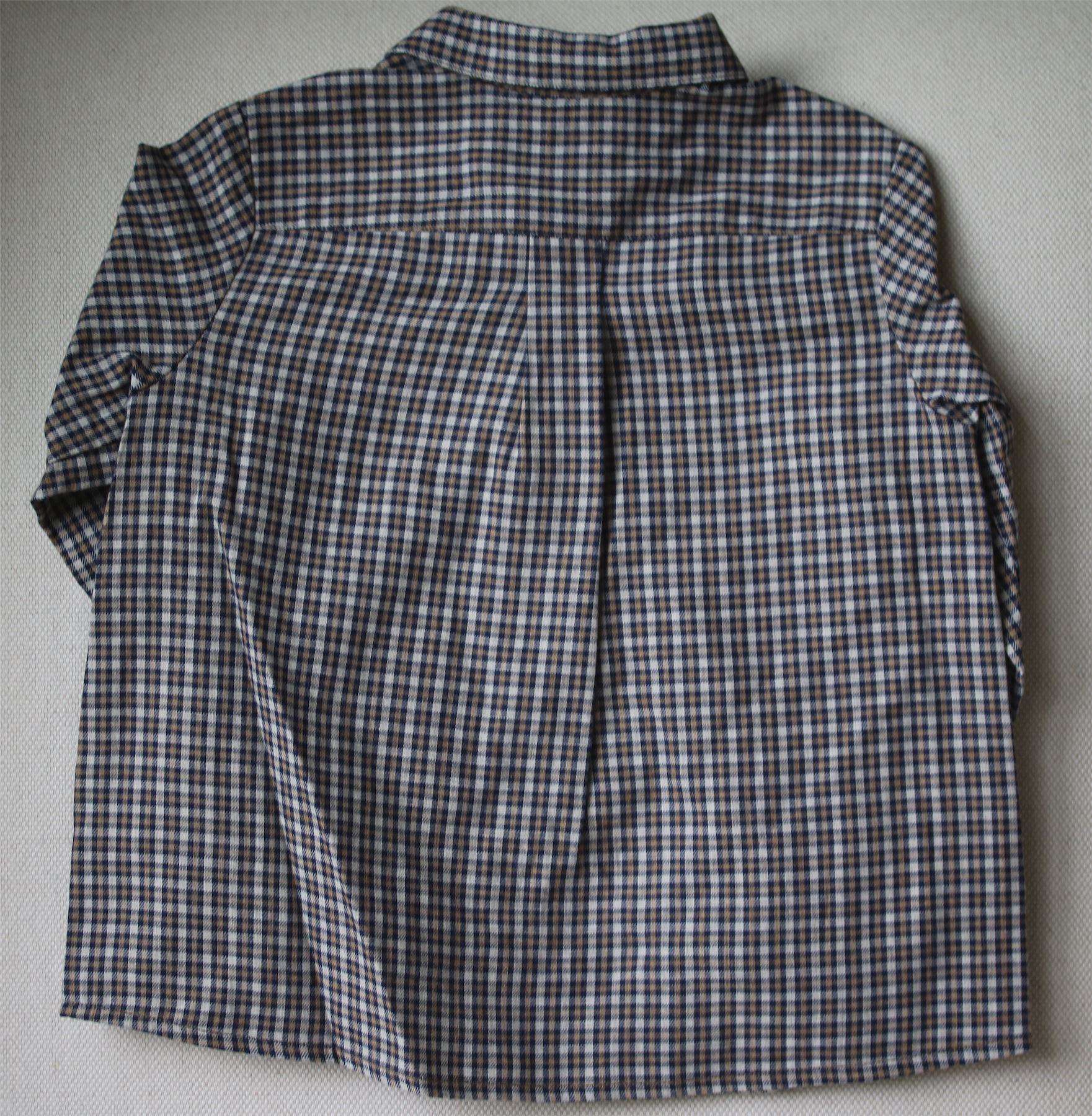 BONPOINT BABY CHECK MALO SHIRT 2 YEARS - Image 2