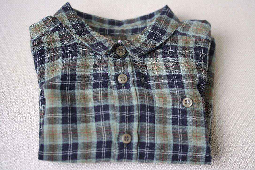 BONPOINT BABY CHECKED SHIRT 6 MONTHS - Image 3