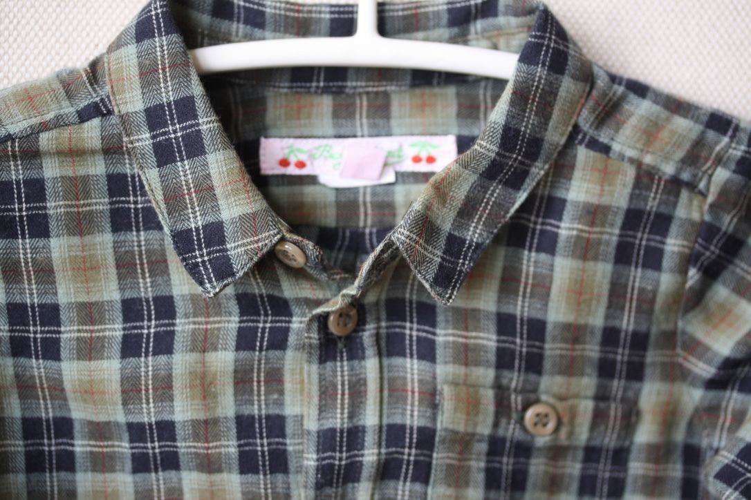 BONPOINT BABY CHECKED SHIRT 6 MONTHS - Image 5
