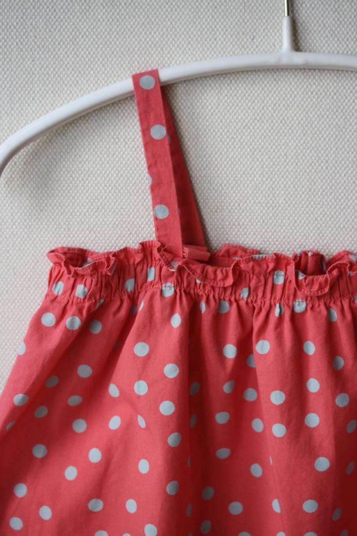 BONPOINT BABY CLEA GRENADINE POLKA DOT PINK BLOUSE TOP 3 YEARS - Image 2