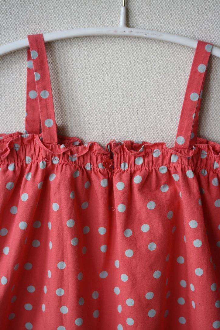 BONPOINT BABY CLEA GRENADINE POLKA DOT PINK BLOUSE TOP 3 YEARS - Image 5