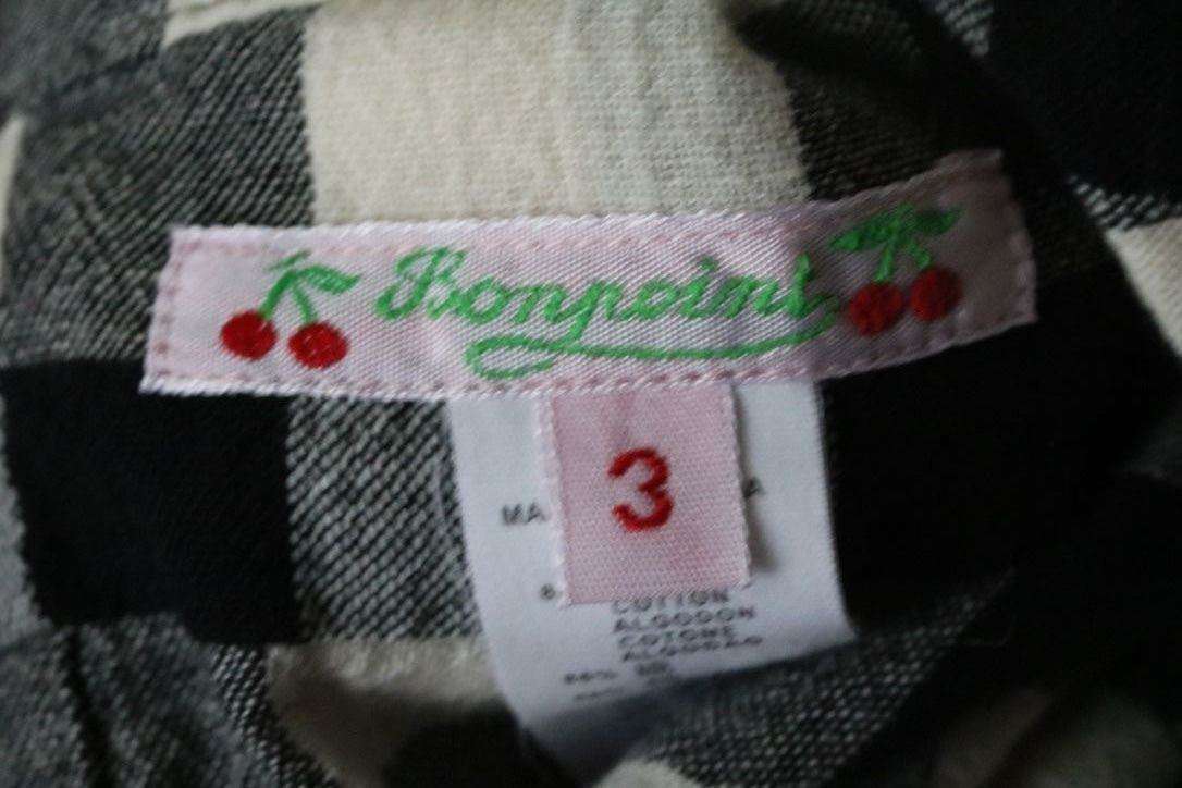 BONPOINT BABY GINGHAM TOP 3 YEARS - Image 2