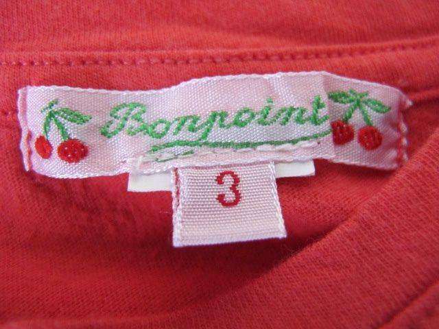 BONPOINT BABY GIRLS CORAL T-SHIRT TOP 3 YEARS - Image 2