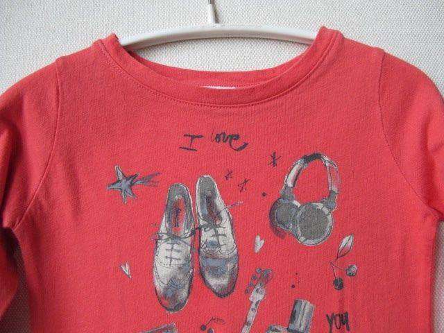 BONPOINT BABY GIRLS CORAL T-SHIRT TOP 3 YEARS - Image 4