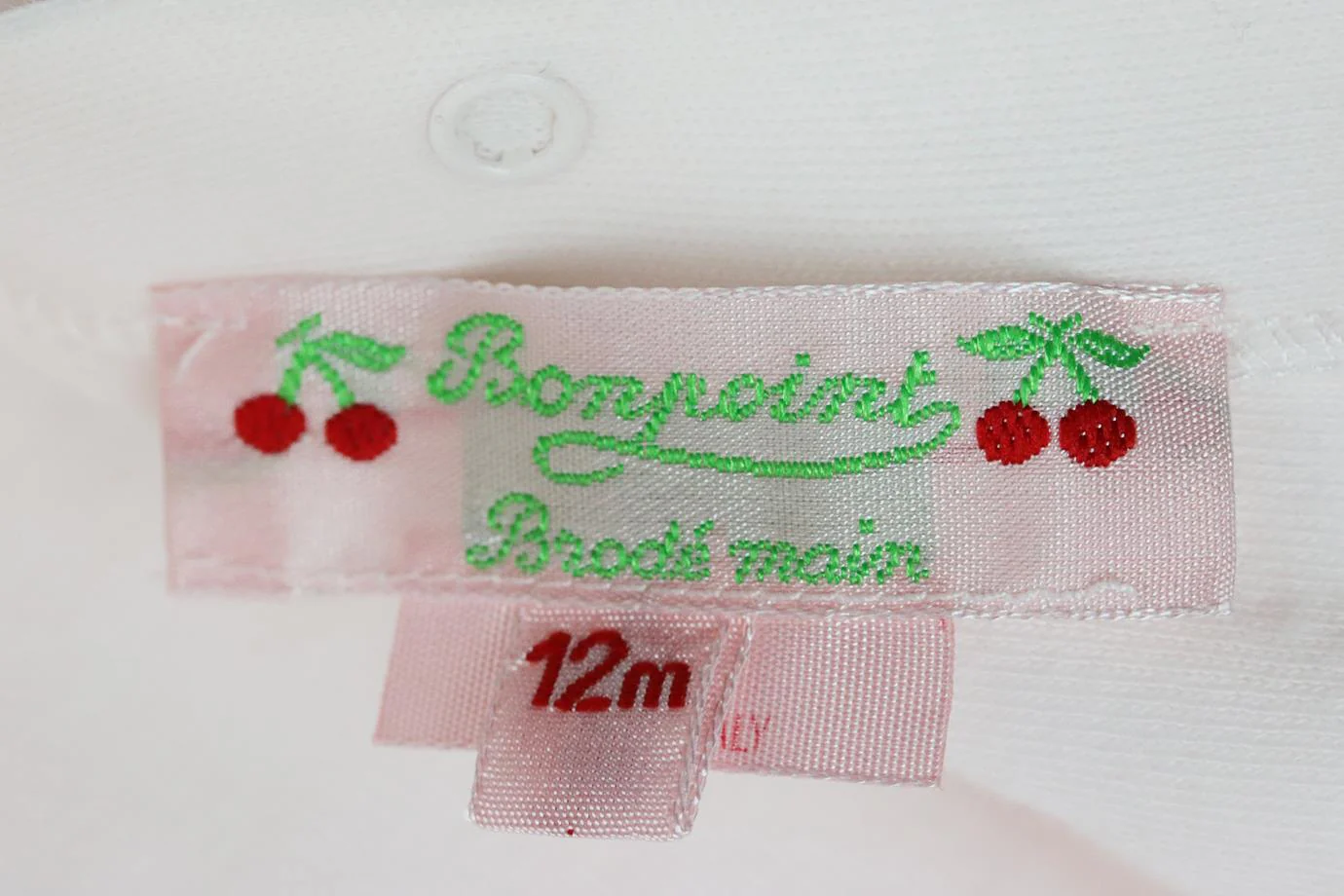 BONPOINT BABY GIRLS COTTON BABYGROW 12 MONTHS - Image 4