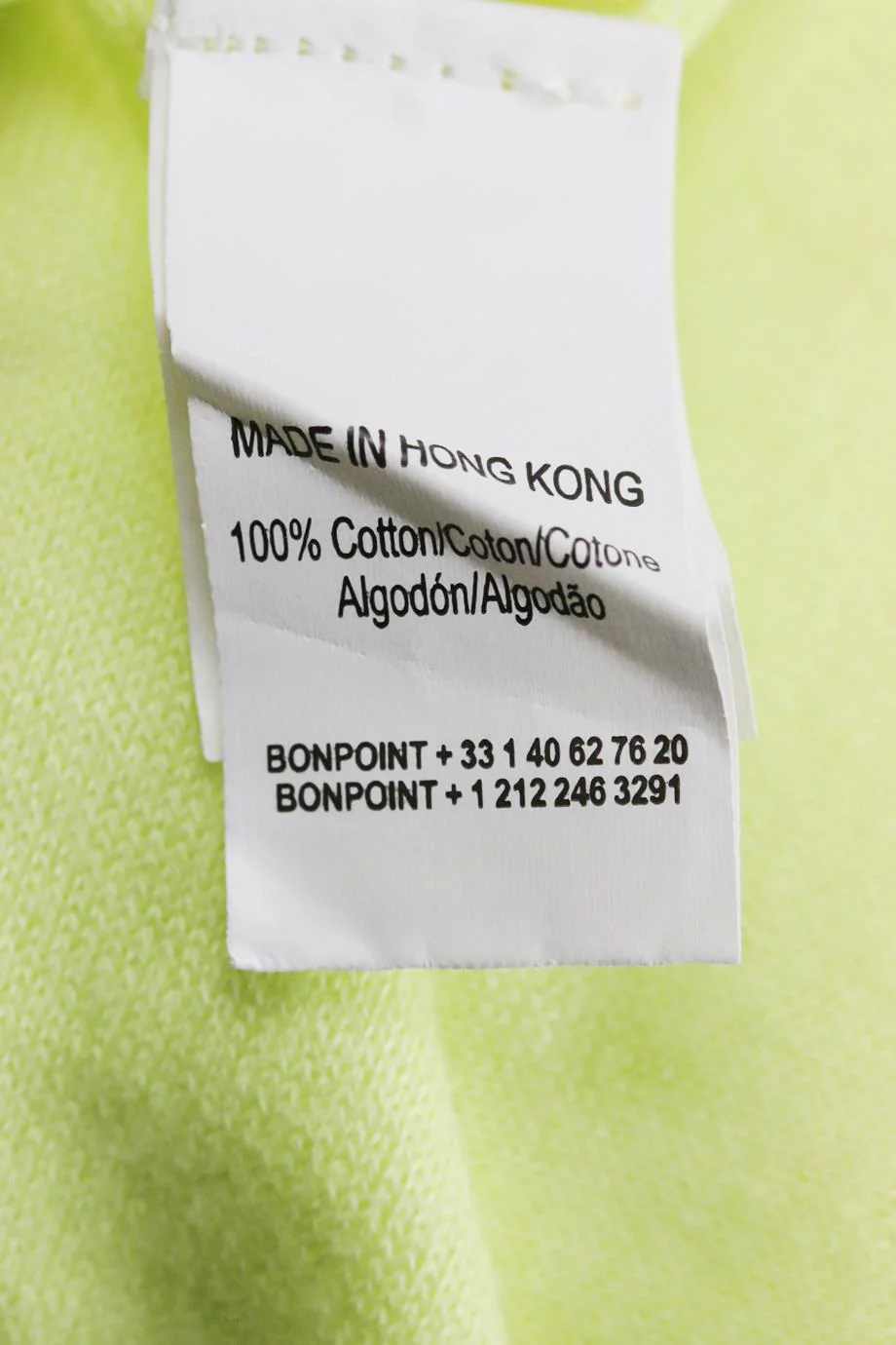 BONPOINT BABY GIRLS COTTON ONESIE 12 MONTHS - Image 5