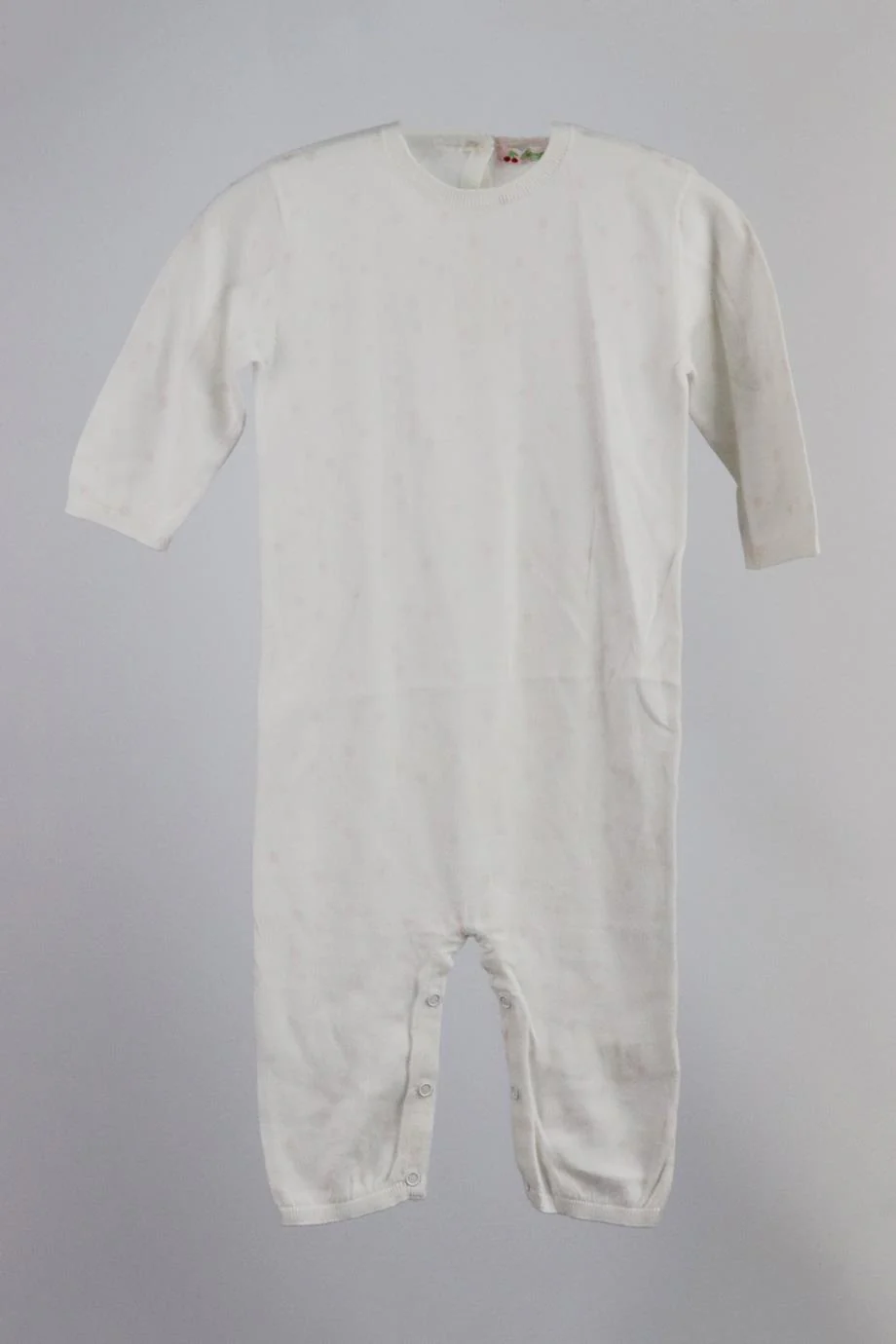 BONPOINT BABY GIRLS COTTON ONESIE 12 MONTHS - Image 2