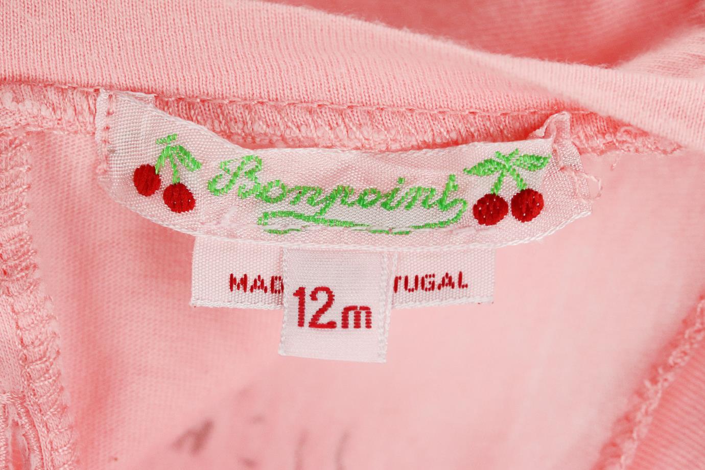 BONPOINT BABY GIRLS COTTON T-SHIRT 12 MONTHS - Image 4