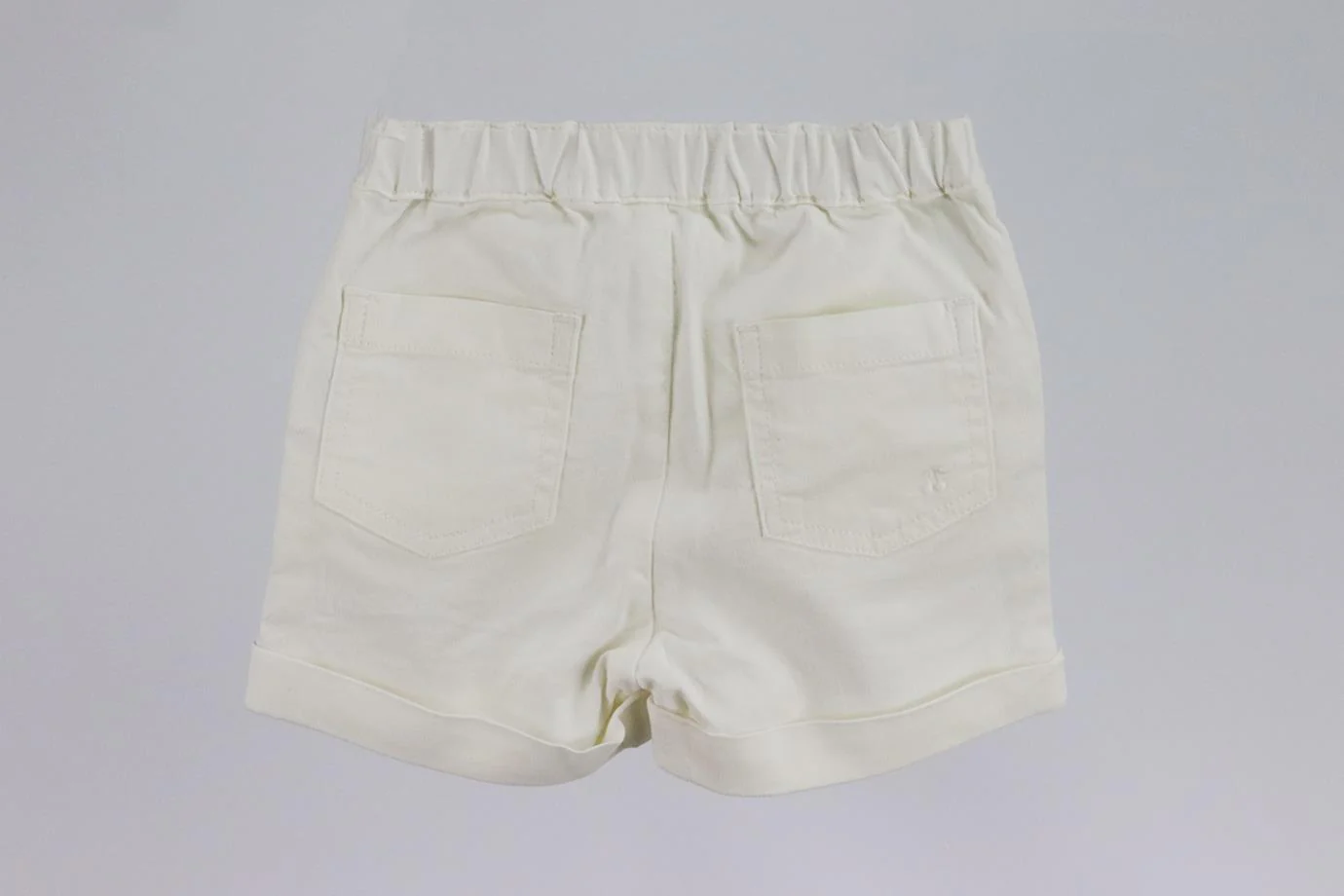 BONPOINT BABY GIRLS DENIM SHORTS 12 MONTHS - Image 3
