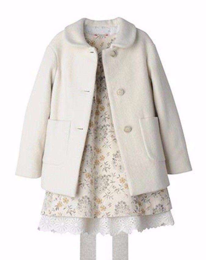 BONPOINT BABY GIRLS DIANA COAT JACKET 4 YEARS - Image 7
