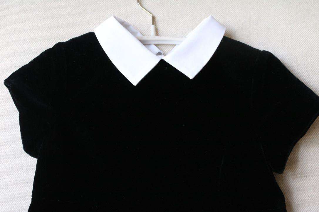 BONPOINT BABY GIRLS DIVA BLACK VELVET DRESS 4 YEARS - Image 3