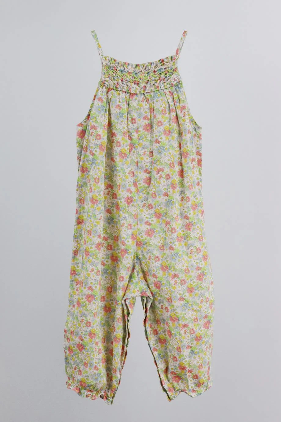 BONPOINT BABY GIRLS FLORAL COTTON JUMPSUIT 18 MONTHS - Image 3