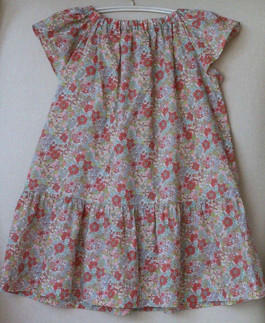 BONPOINT BABY GIRLS FLORAL DRESS 4 YEARS - Image 2