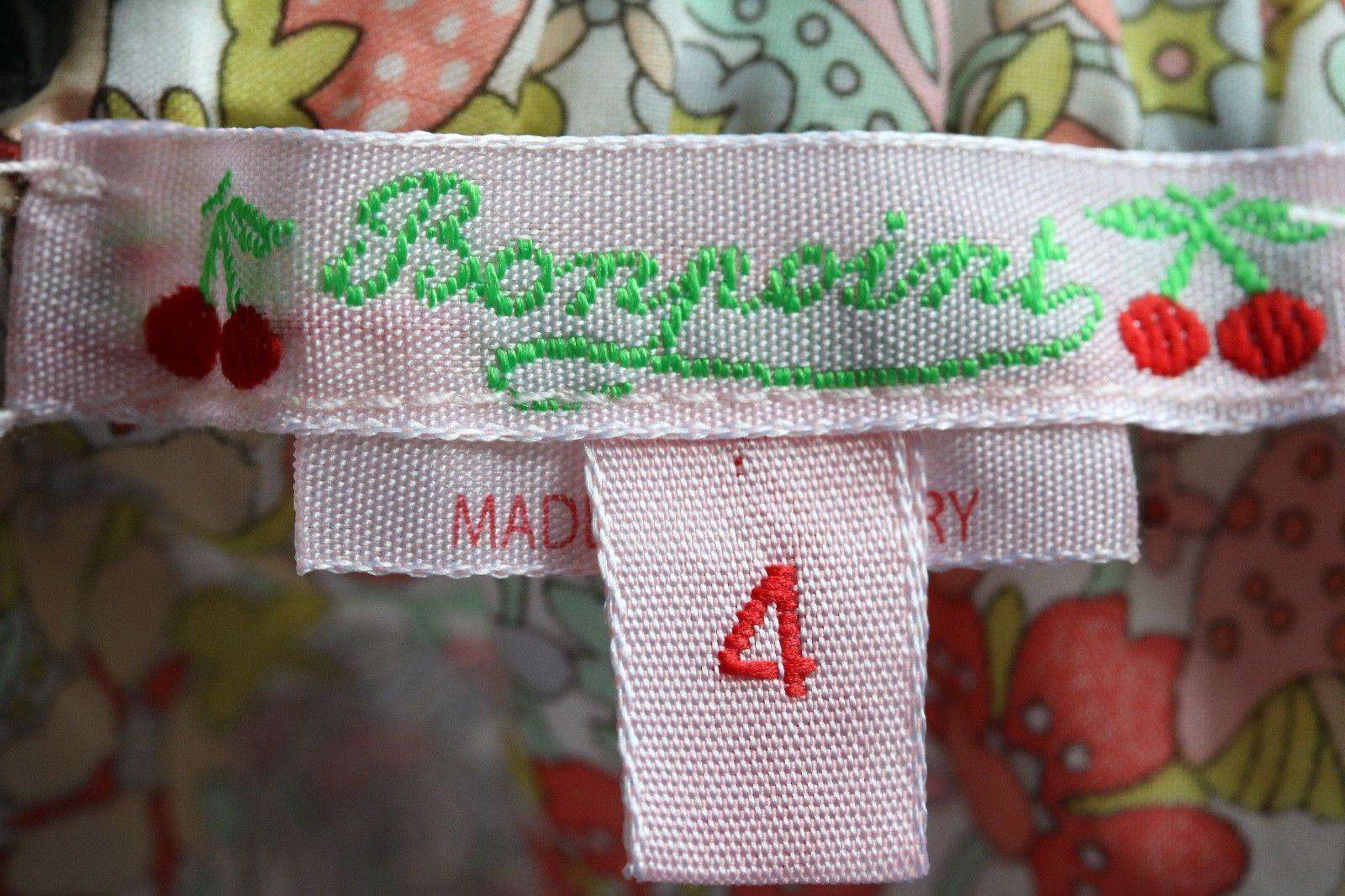 BONPOINT BABY GIRLS FLORAL DRESS 4 YEARS - Image 3