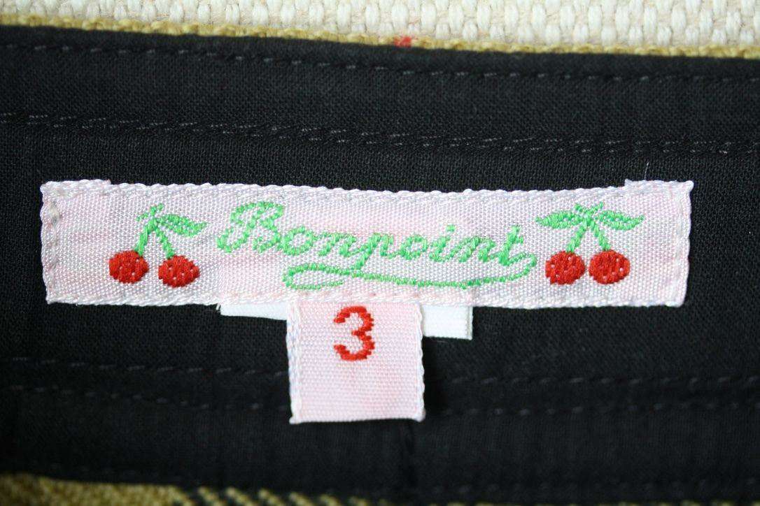 BONPOINT BABY GIRLS FOLK HONEY TARTAN SKIRT 3 YEARS - Image 4