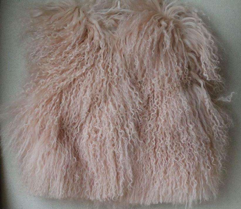 BONPOINT BABY GIRLS MUSKY PINK SHEARLING GILET 3 YEARS - Image 3