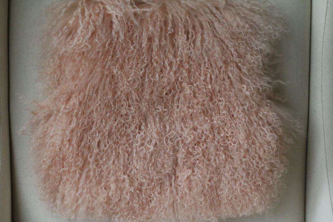 BONPOINT BABY GIRLS MUSKY PINK SHEARLING GILET 3 YEARS - Image 3