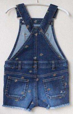 BONPOINT BABY GIRLS SAGA FLORAL DUNGAREES 4 YEARS - Image 2