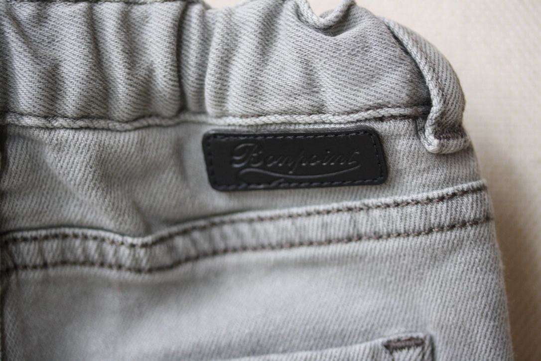 BONPOINT BABY GREY JEANS 6 MONTHS - Image 8