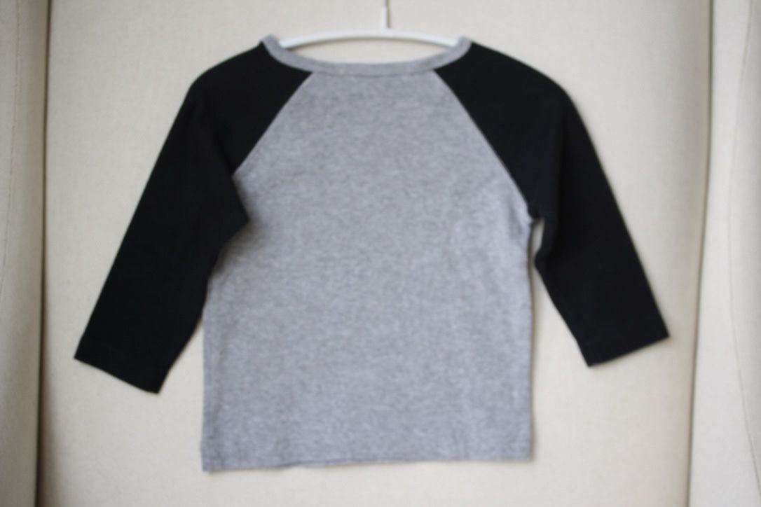 BONPOINT BABY GREY T-SHIRT TOP 12 MONTHS - Image 2