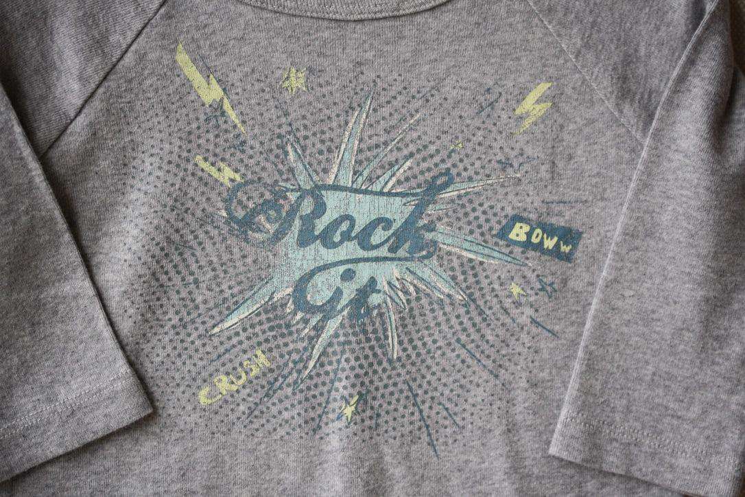BONPOINT BABY GREY TOP TEE T-SHIRT 12 MONTHS - Image 2