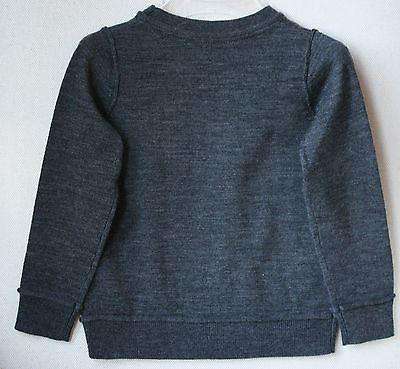 BONPOINT BABY GREY WOOL CHERRY MOTIF CARDIGAN 3 YEARS - Image 6