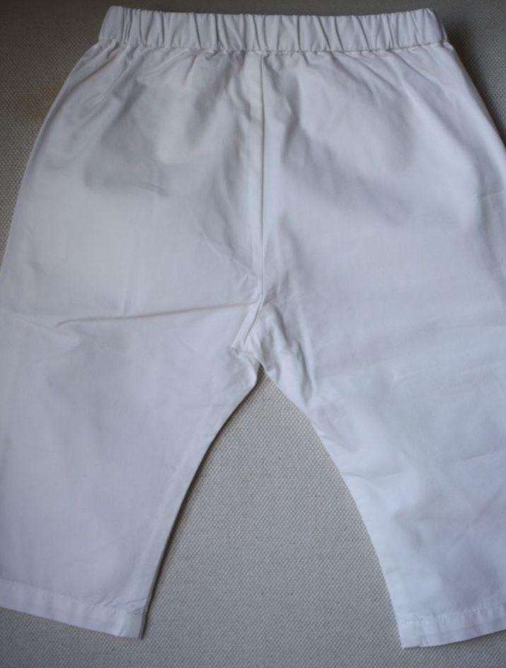 BONPOINT BABY IVORY COTTON TROUSERS 12 MONTHS - Image 2