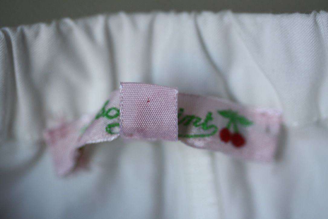BONPOINT BABY IVORY COTTON TROUSERS 12 MONTHS - Image 4