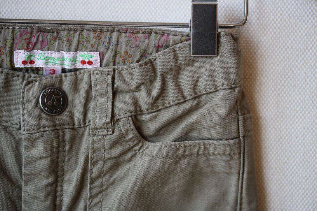 BONPOINT BABY KHAKI TROUSERS 3 YEARS - Image 8