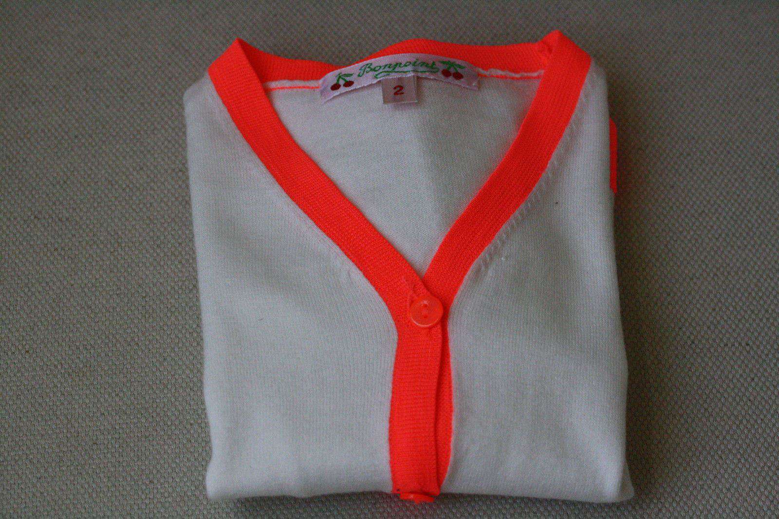 BONPOINT BABY NEON COTTON CARDIGAN 2 YEARS - Image 5