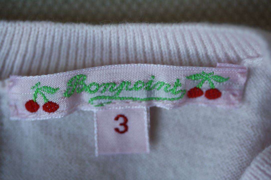 BONPOINT BABY NEON COTTON SWEATER TOP 3 YEARS - Image 2