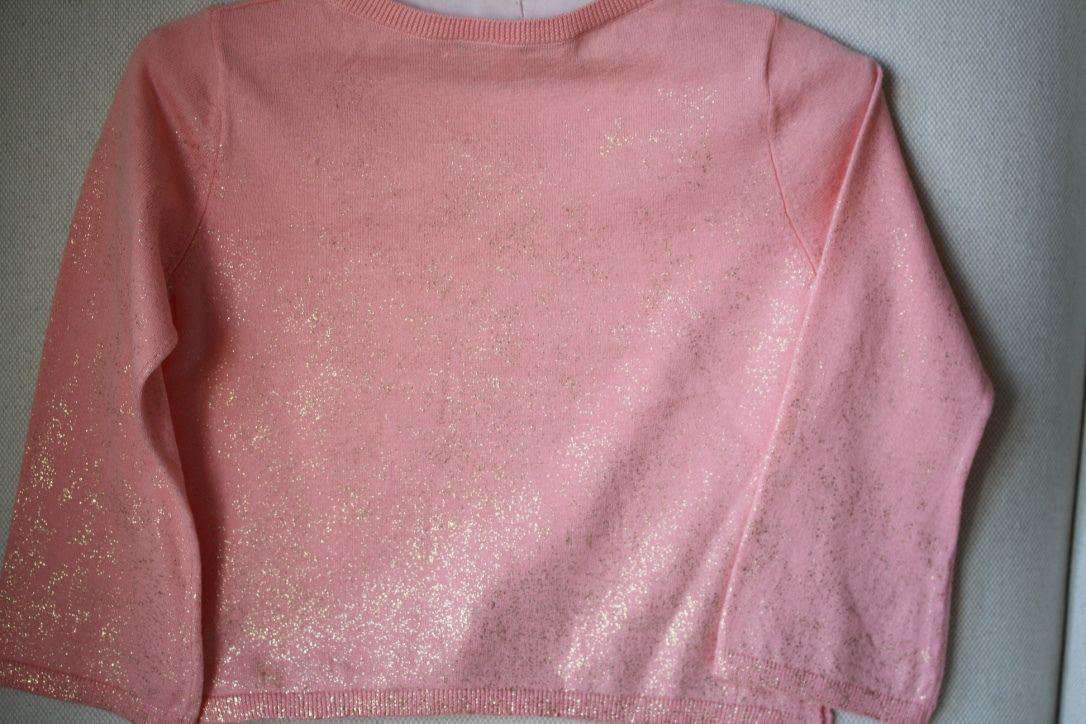 BONPOINT BABY PINK GLITTER SWEATER 3 YEARS - Image 4