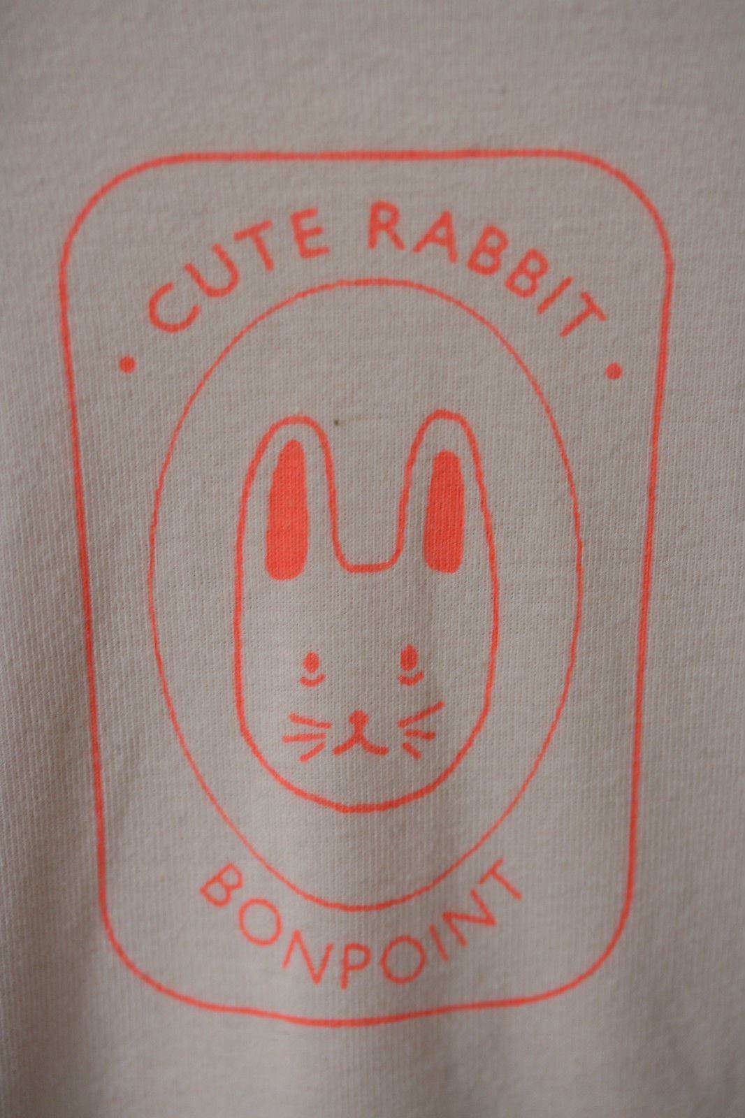 BONPOINT BABY PINK RABBIT BABYGROW 12 MONTHS - Image 2