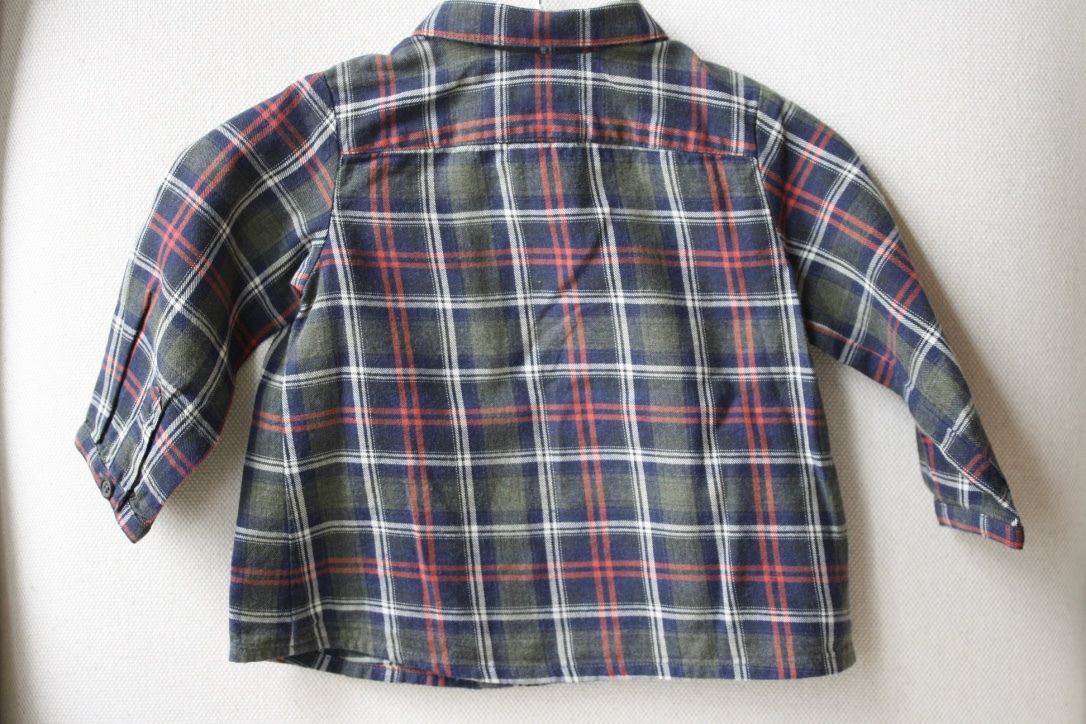 BONPOINT BABY PLAID SHIRT 6 MONTHS - Image 5