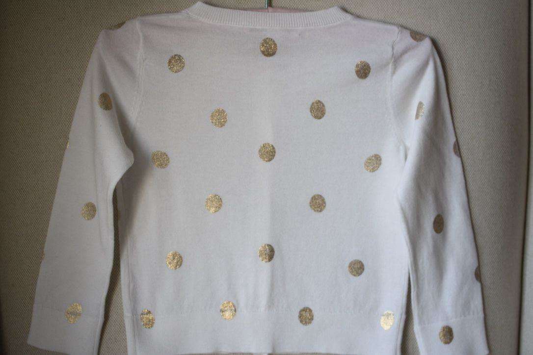 BONPOINT BABY POLKA DOT COTTON CARDIGAN 2 YEARS - Image 3