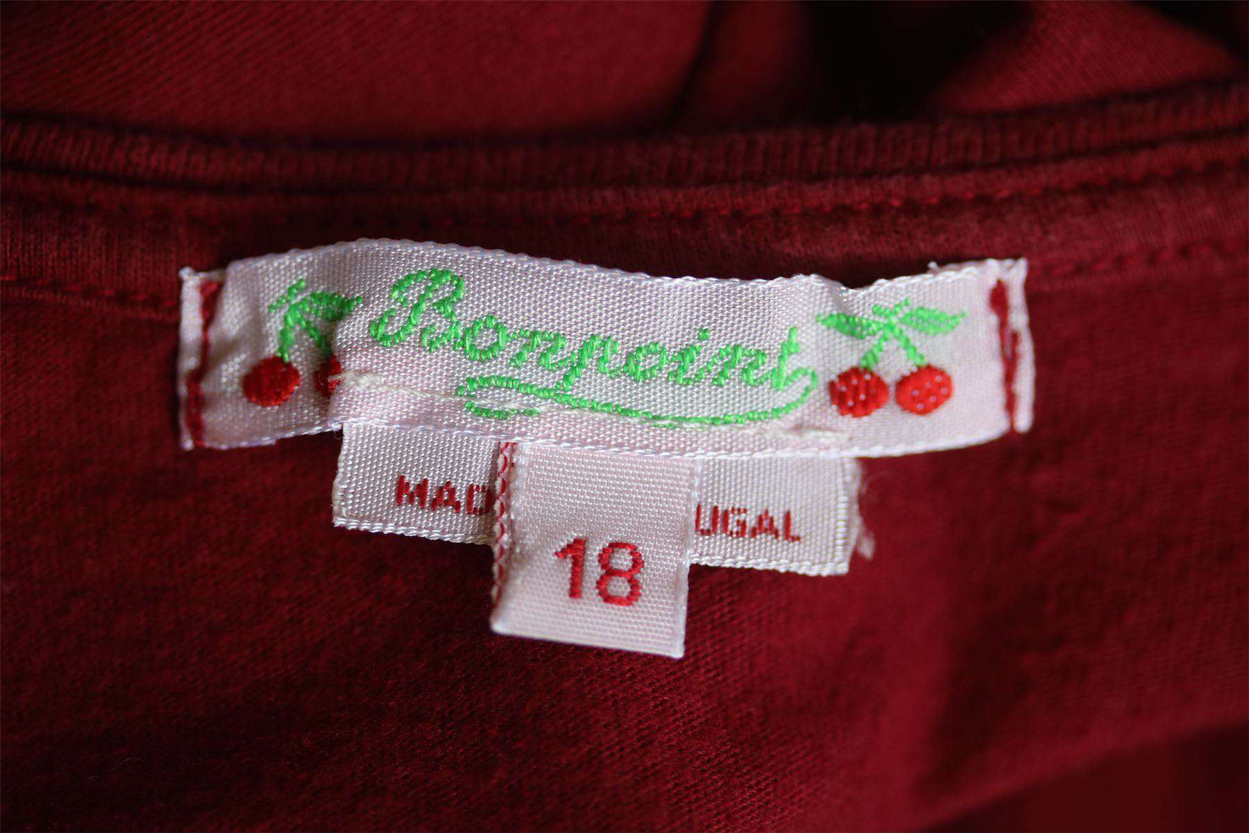 BONPOINT BABY RED TOP 18 MONTHS - Image 3