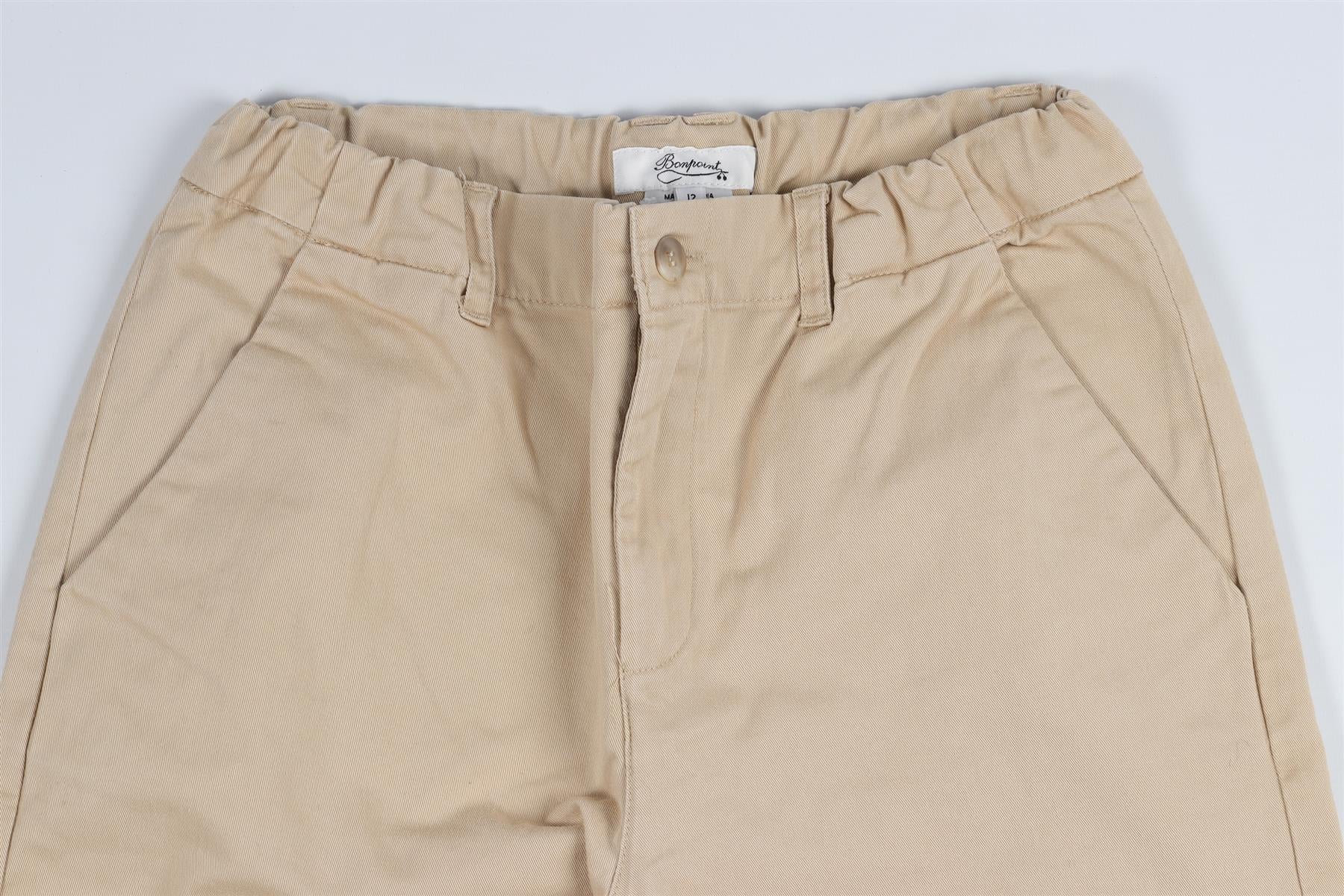 BONPOINT BEIGE KIDS BOYS PANTS 12 YEARS - Image 3