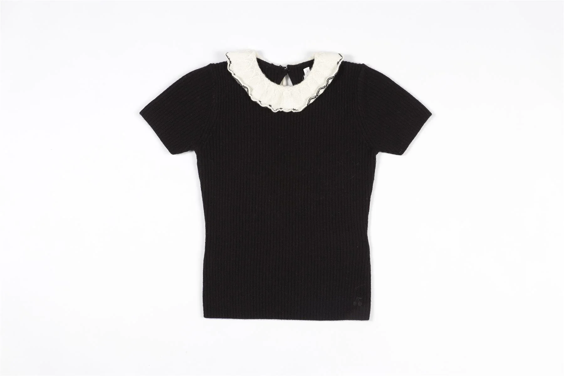 BONPOINT BLACK KIDS GIRLS TOP 6 YEARS - Image 2