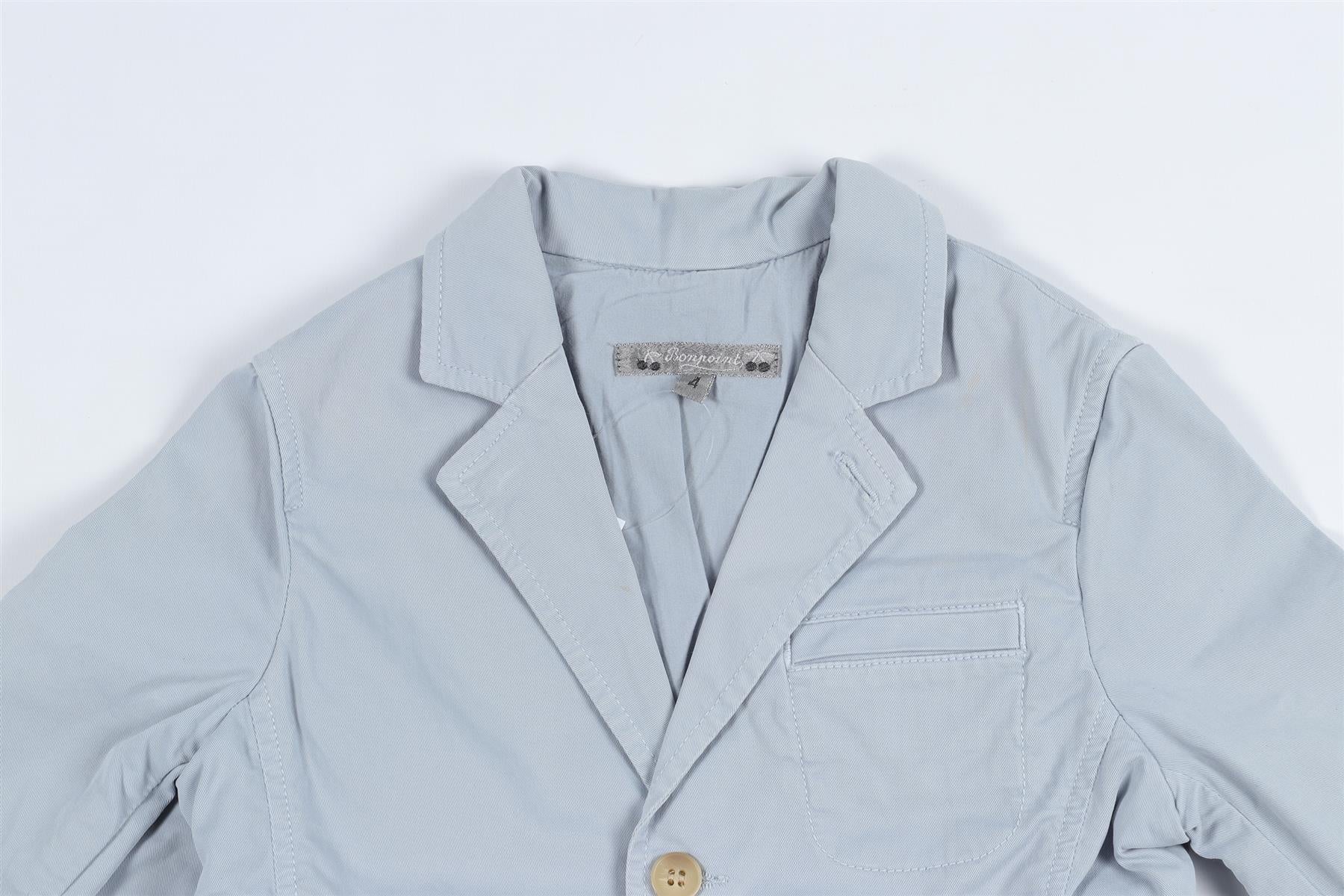 BONPOINT BLUE KIDS BOYS BLAZER 4 YEARS - Image 3
