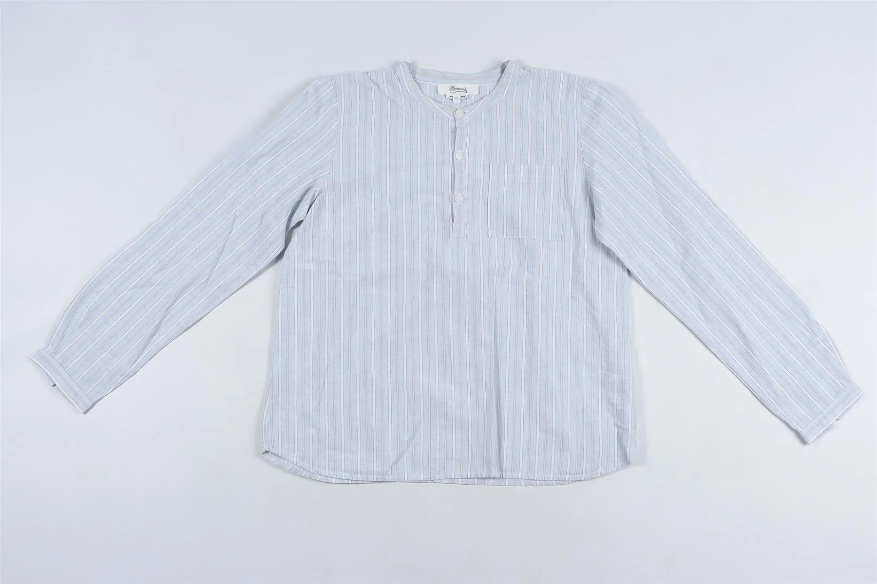 BONPOINT BLUE KIDS BOYS SHIRT 12 YEARS - Image 2